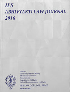 Abhivyakti Law Journal 2016
