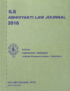 Abhivyakti Law Journal 2018